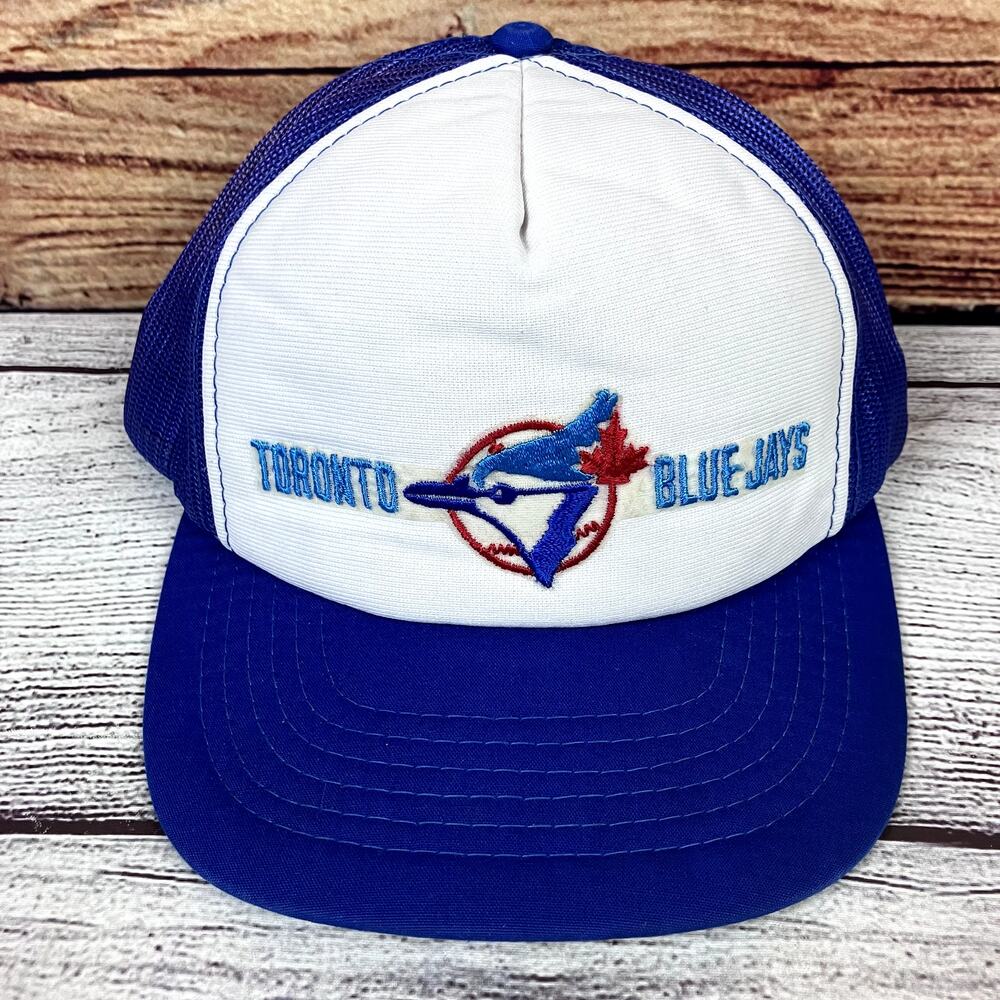 Vintage 1980s Toronto Blue Jays MLB Baseball Snapback Hat